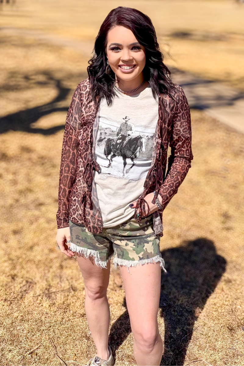 Kreek Denim Shorts - Camo: 15/16