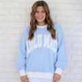 LM-SW-1002 Color Block Light Blue/White - Stitch: Light Blue/White / Medium