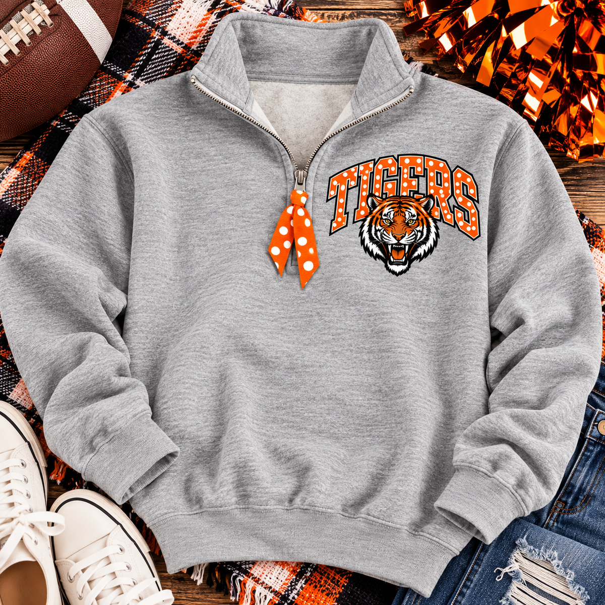 Tigers Quarter Zip