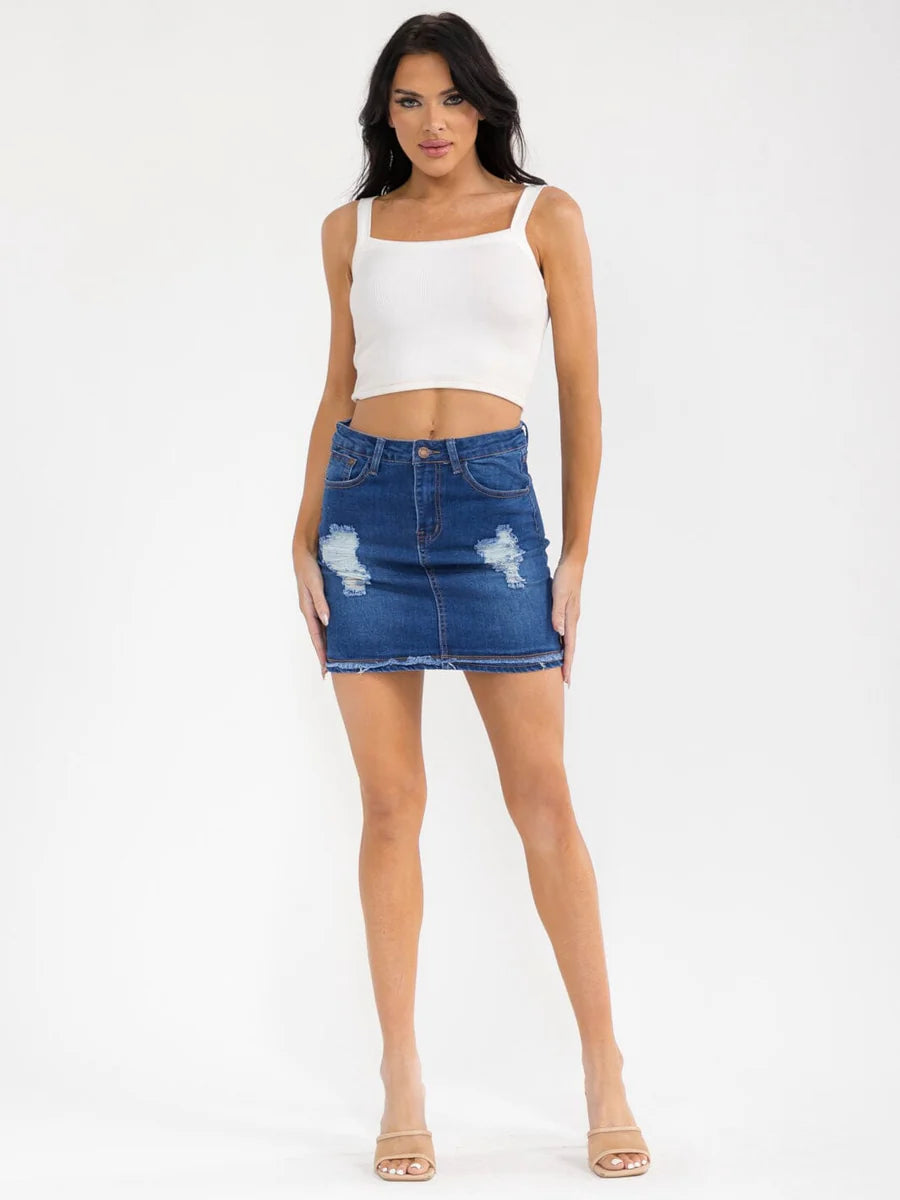 Denim Skirt